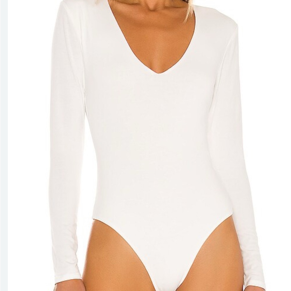 Lovers and Friends Akron Bodysuit in cream